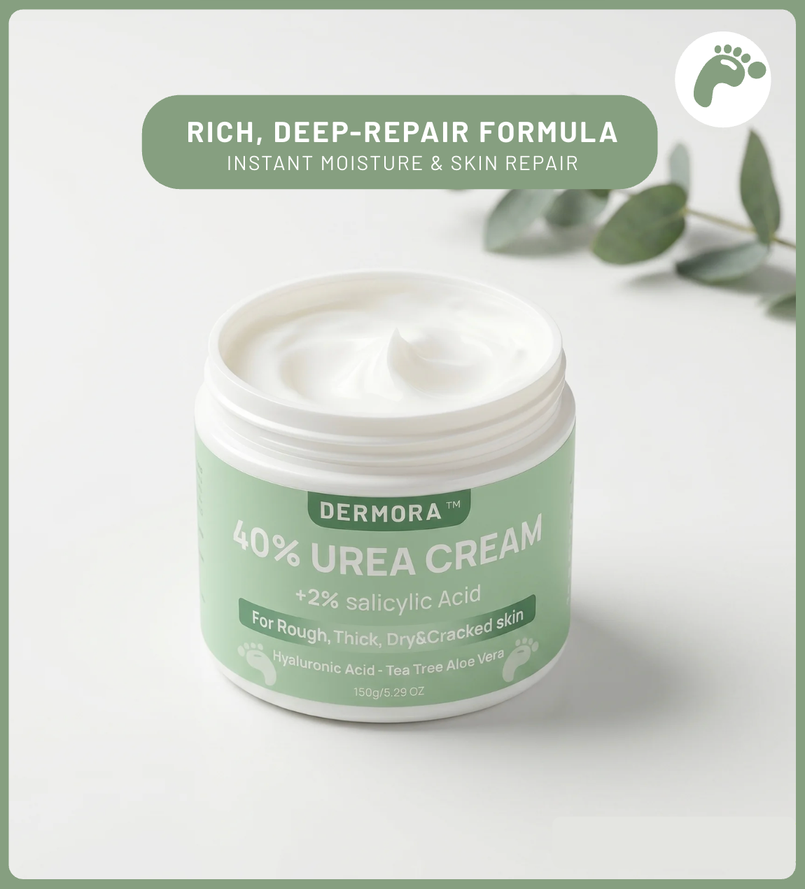 Dermora™ Urea Heel Repair Cream